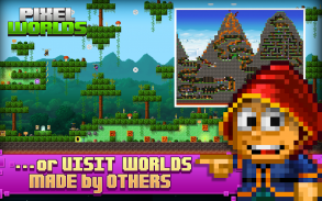 Pixel Worlds : MMO Sandbox - Mondes de pixels screenshot 12