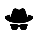 隐身浏览器 - 您自己的匿名浏览器 Icon