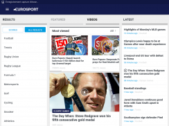 Eurosport: News & Results screenshot 14