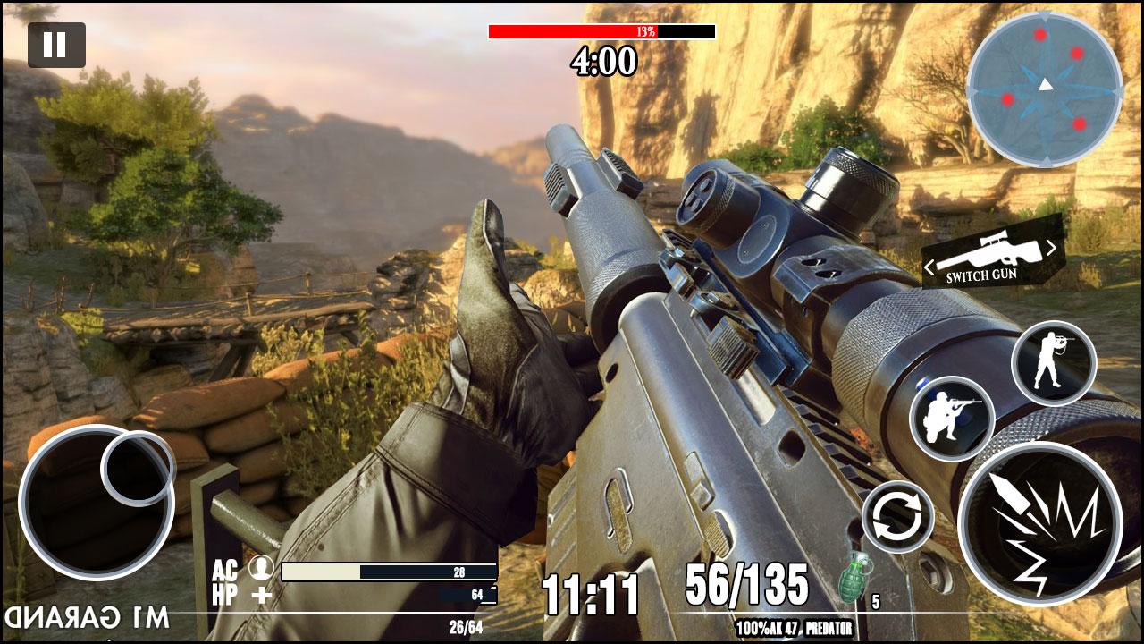 Download Desert War Sniper Shooter 3D android on PC