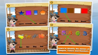 Juegos Kindergarten Pirata screenshot 1