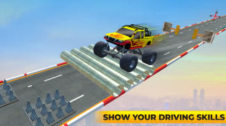 Monster Truck Stunt Drive: Fun Truck Driving Game screenshot 2