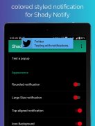 Shady Notify (Material Notification styles) screenshot 9