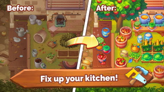 Jogo de cozinha: Farming Fever screenshot 0