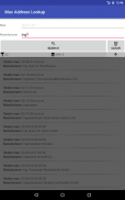 Mac Address Lookup screenshot 6