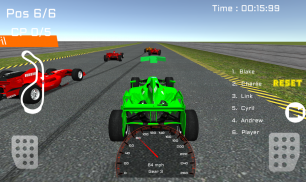carreras de fórmula 3D gratis screenshot 2