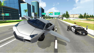 Flying Car City 3D screenshot 6