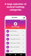 Inst Hashtags - best & hottest Hashtags - Tags screenshot 1