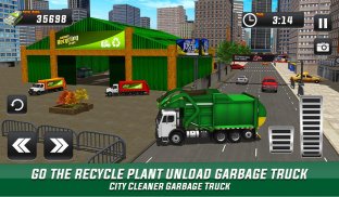 Waste Garbage Truck Driving 3D screenshot 5