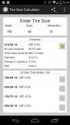 Tire Size Calculator screenshot 3
