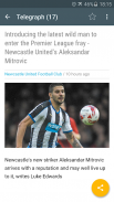 Newcastle Football News screenshot 2