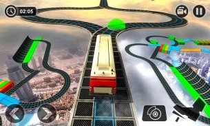 Impossible Sky Bus Driving Simulator Tracks 2018 screenshot 8