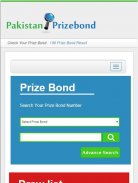 Pakistan Prize Bonds screenshot 3