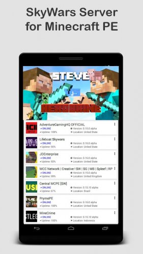 Sky War Multiplayer Server For Mcpe 1 6 Download Android Apk Aptoide