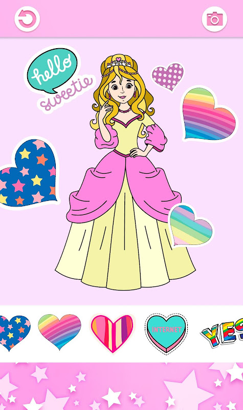 Colorir princesa jogo - Baixar APK para Android