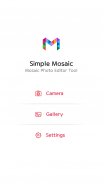 Simple Mosaic - Mosaic Create, Edit, Effect screenshot 0