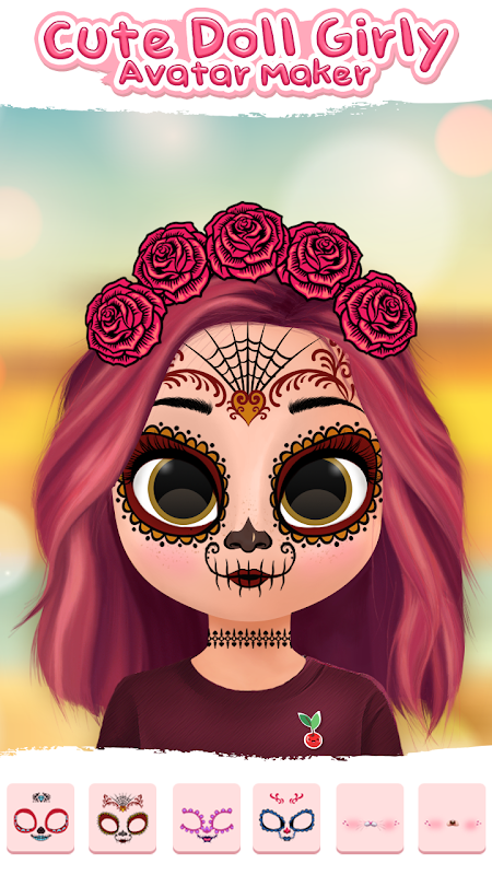 Cute Doll Girly Avatar Maker for Android - Download