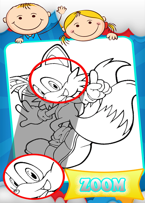 Free Sonic Coloring Games, Download Free Sonic Coloring Games png