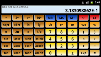 Calcolatrice scientifica 3 screenshot 2