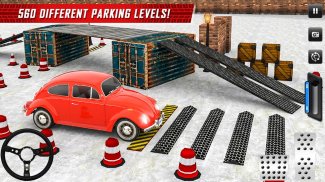 Classic Car Parking Real Driving Test screenshot 2