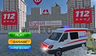 Ambulance Car Game 2022 screenshot 1