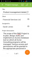 MobiDB Project Management screenshot 14