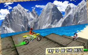 Bãi biển Moto Bike Stunts screenshot 3