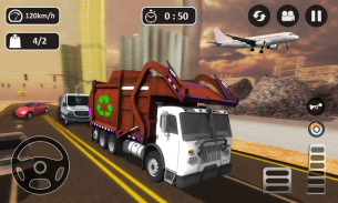 Garbage Trash Truck Driving 20 screenshot 4