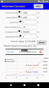 Retirement Calculator screenshot 1