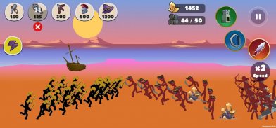 Stickman Battle Empires War screenshot 3