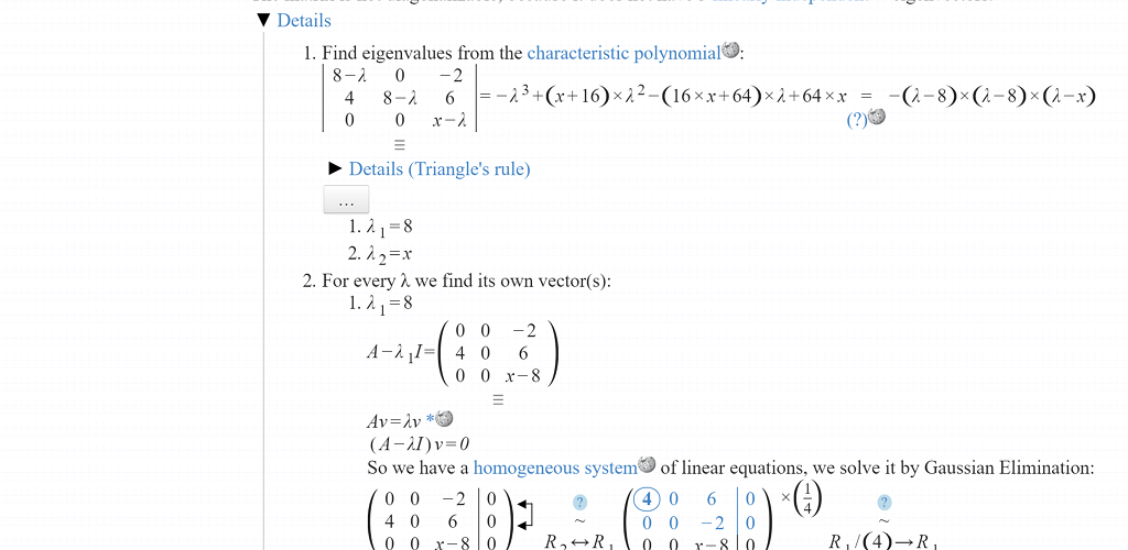 Matrixcalc. Matrix calculation.