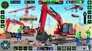 Real Road Construction Games screenshot 1