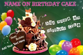 Name On Birthday Cake - Photo, birthday, cake screenshot 2
