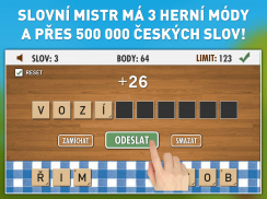 Slovní Mistr - Česká Hra screenshot 4