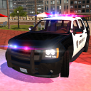 American Police Suv Driving: C