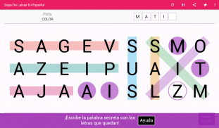 Sopa de Letras Español Gratis screenshot 13