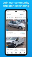 SnappCar - Car sharing & vans screenshot 1