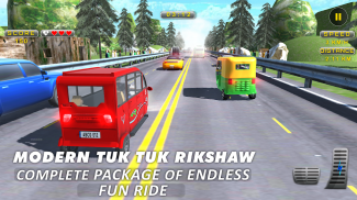 Tuk Tuk Rickshaw:  Auto Traffic Racing Simulator screenshot 7