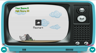 Chicken Run On old Television screenshot 2