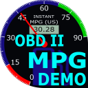 OBDII Car MPG Demo (Gasoline) Icon