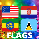Flags of the World: Countries Guess-Quiz Icon