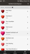 Heartbeat Sounds Ringtones - Awesome Ringtones screenshot 1