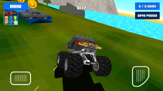 Baby Monster Truck Hot Racing screenshot 4
