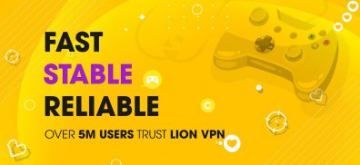 Lion VPN - Fast & Secure VPN screenshot 1