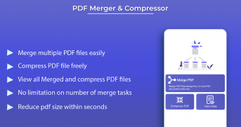 PDF Merger & PDF Compressor screenshot 1