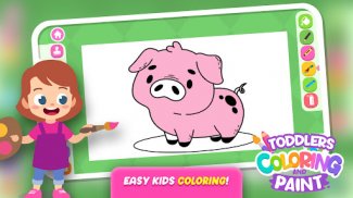 Toddlers Coloring Games Paint screenshot 1