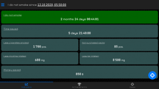 Quit smoking! Stop smoking counter and timeline. screenshot 16