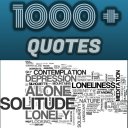 Solitude Quotes in English - Best Feeling Alone Icon