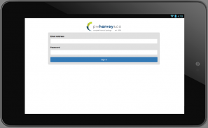PW Harvey Client App screenshot 0