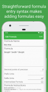 FormulaPro Custom Formula Calc screenshot 1